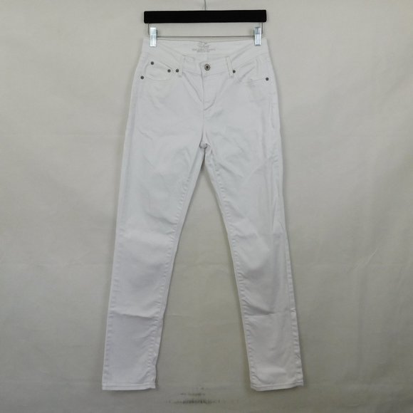 levi's white stretch jeans